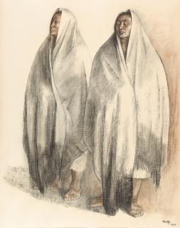 Francisco Zúniga - Zwei Frauen.