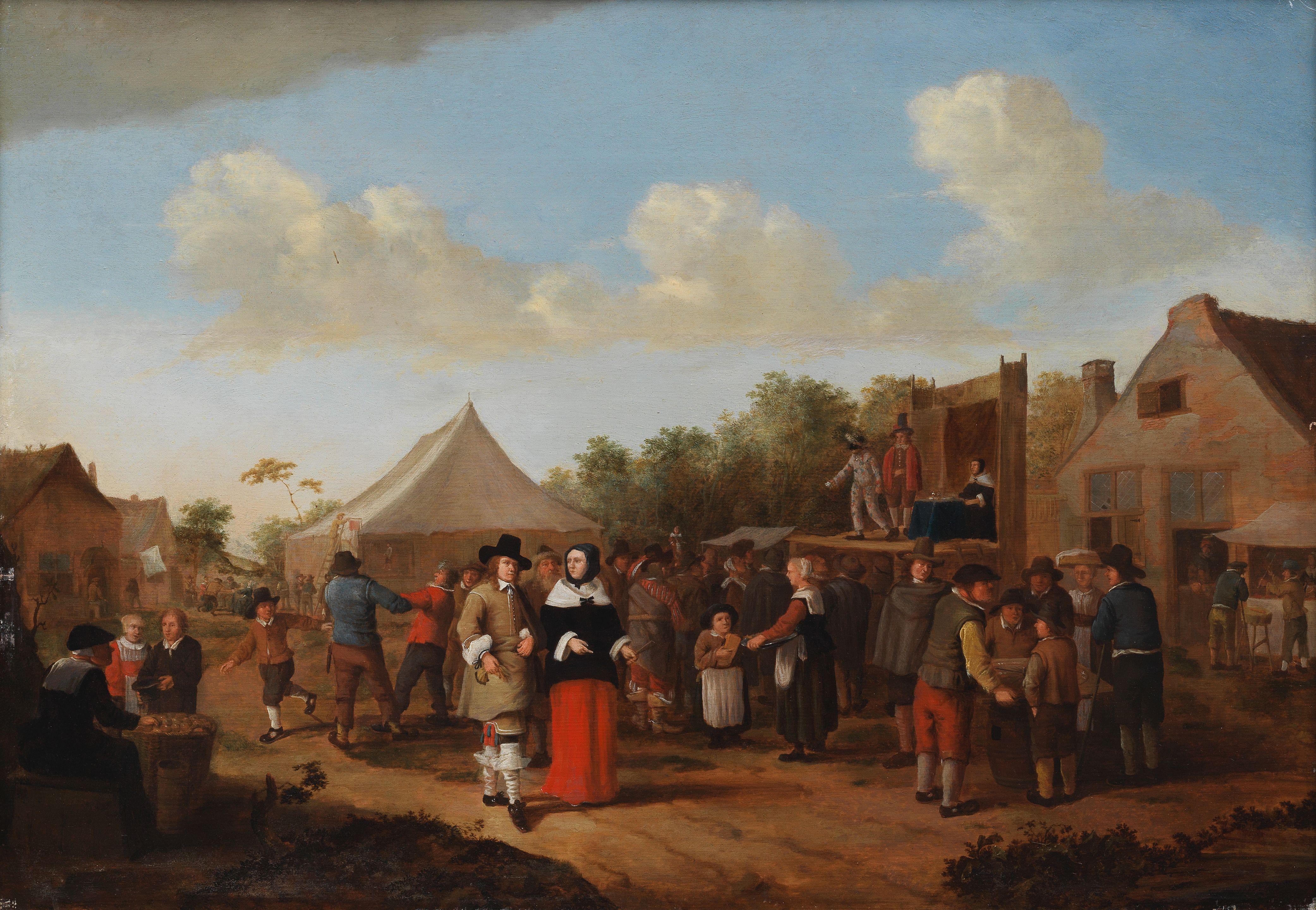 Franciscus Carre - A village kermesse