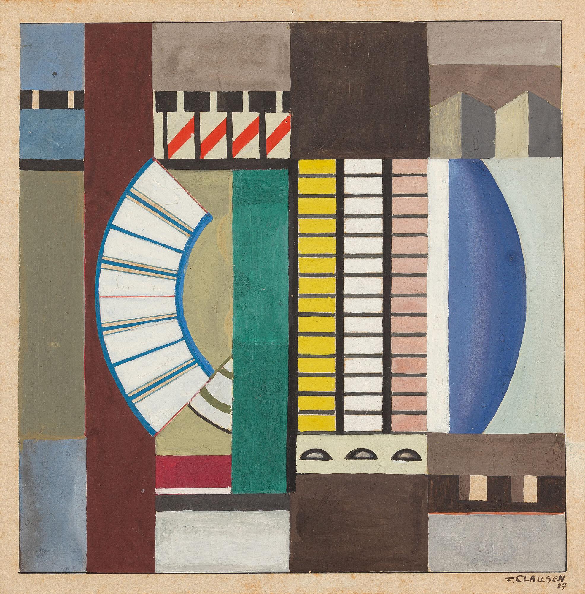 Franciska Clausen - „Composition“.