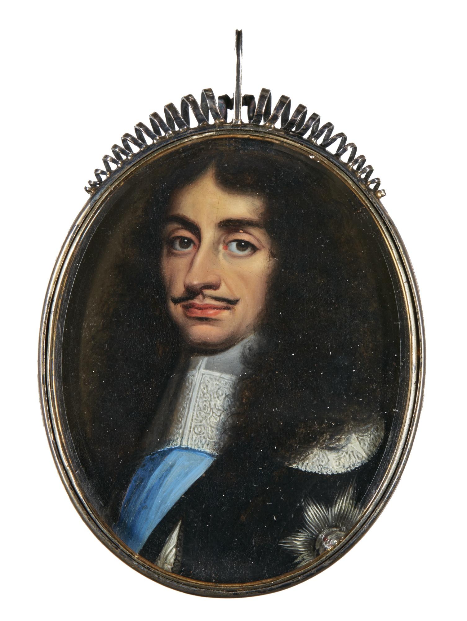 Franciszek Smiadecki - Portrait Of King Charles Ii (1630-1685)