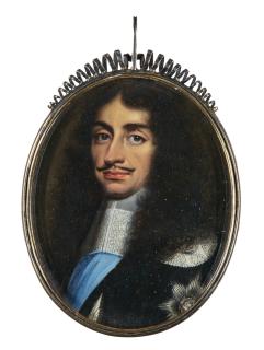 Franciszek Smiadecki - Portrait Of King Charles Ii (1630-1685)