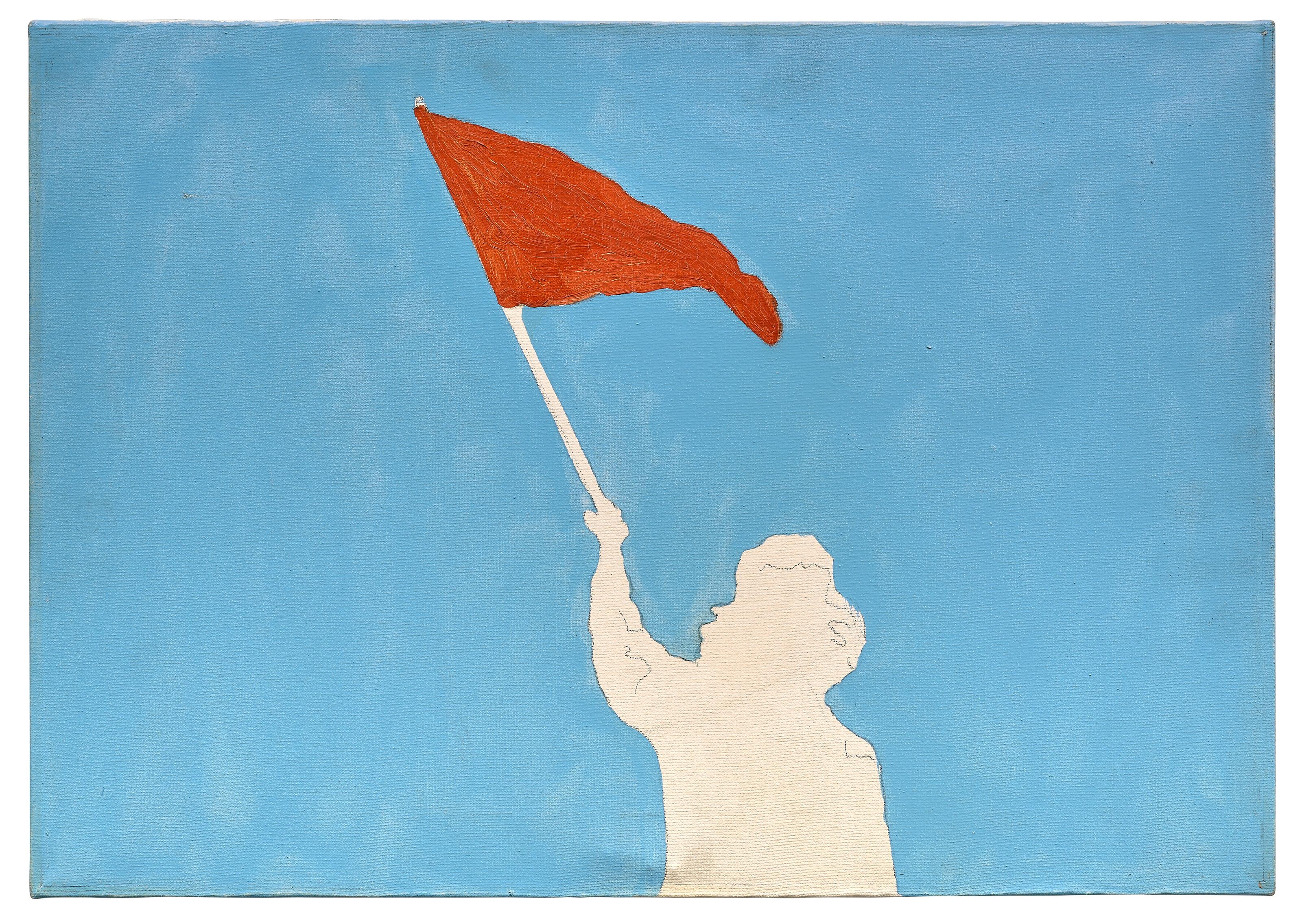 Franco Angeli - Bandiera rossa