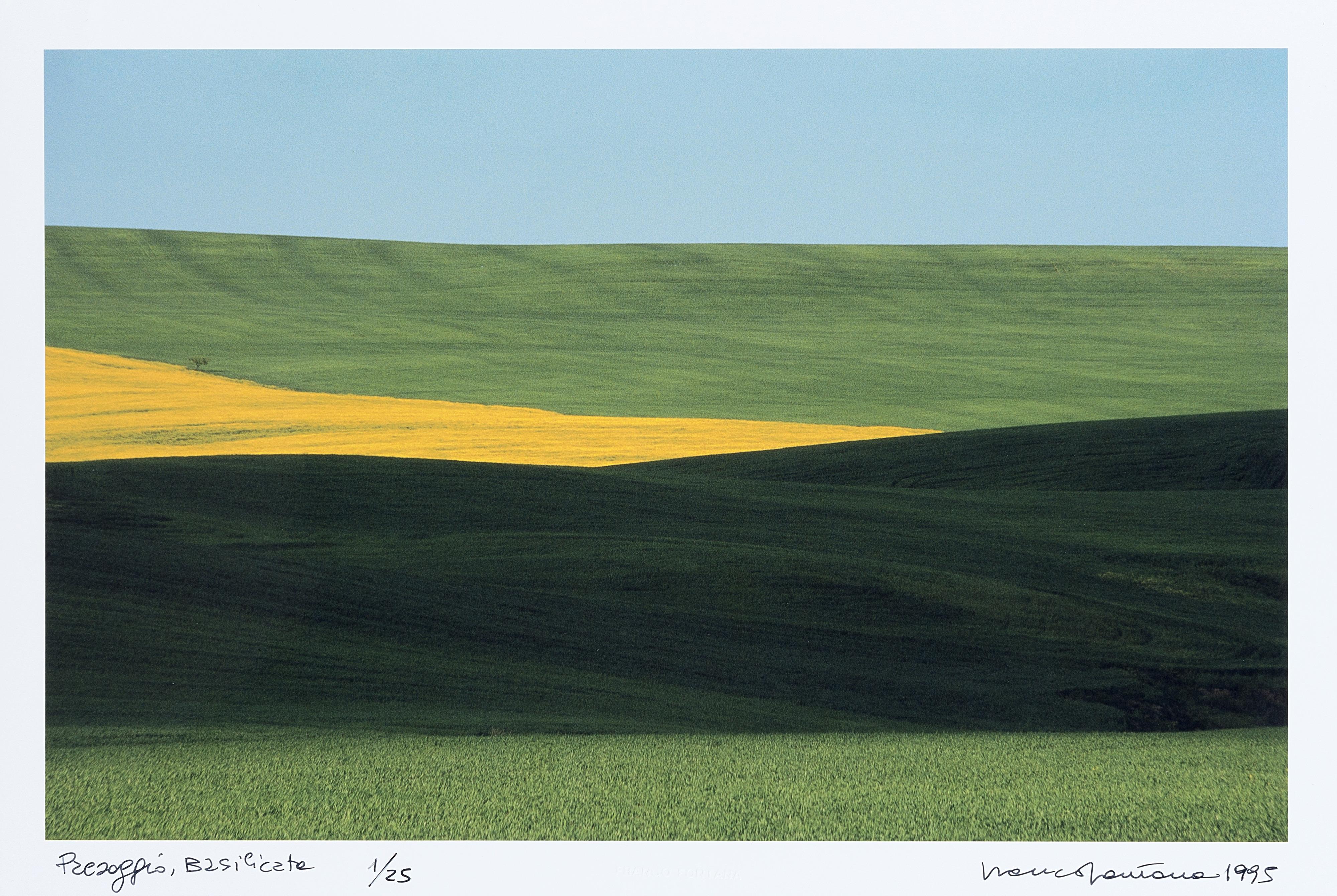 Franco Fontana - Paesaggio, Basilicata 1995