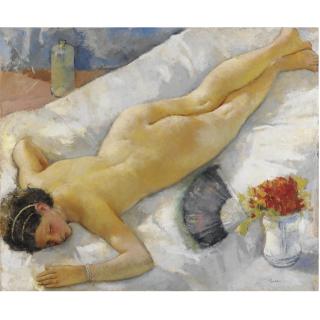 Franco Gentilini - Nudo Disteso