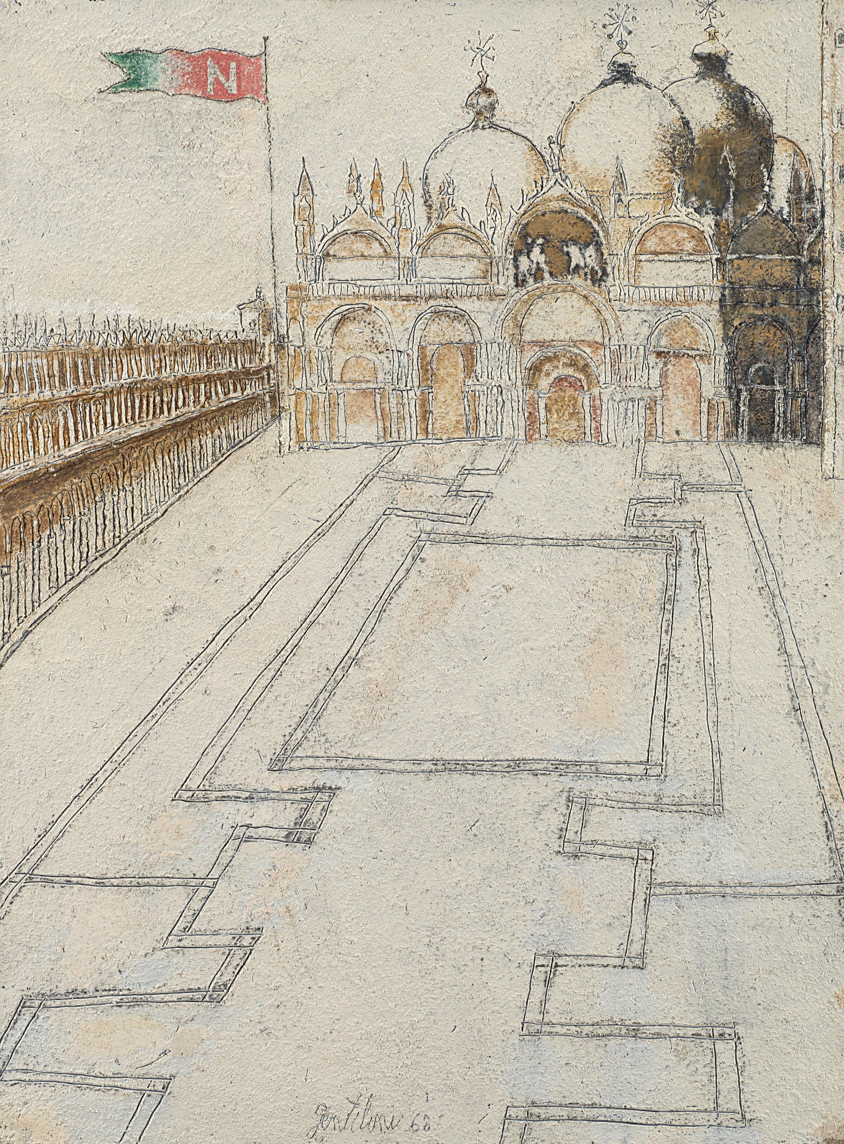 Franco Gentilini - Piazza San Marco