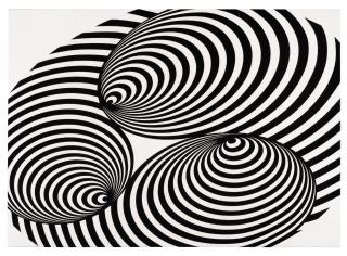 Franco Grignani - Proiezione accumulata (Accumulated Projection)