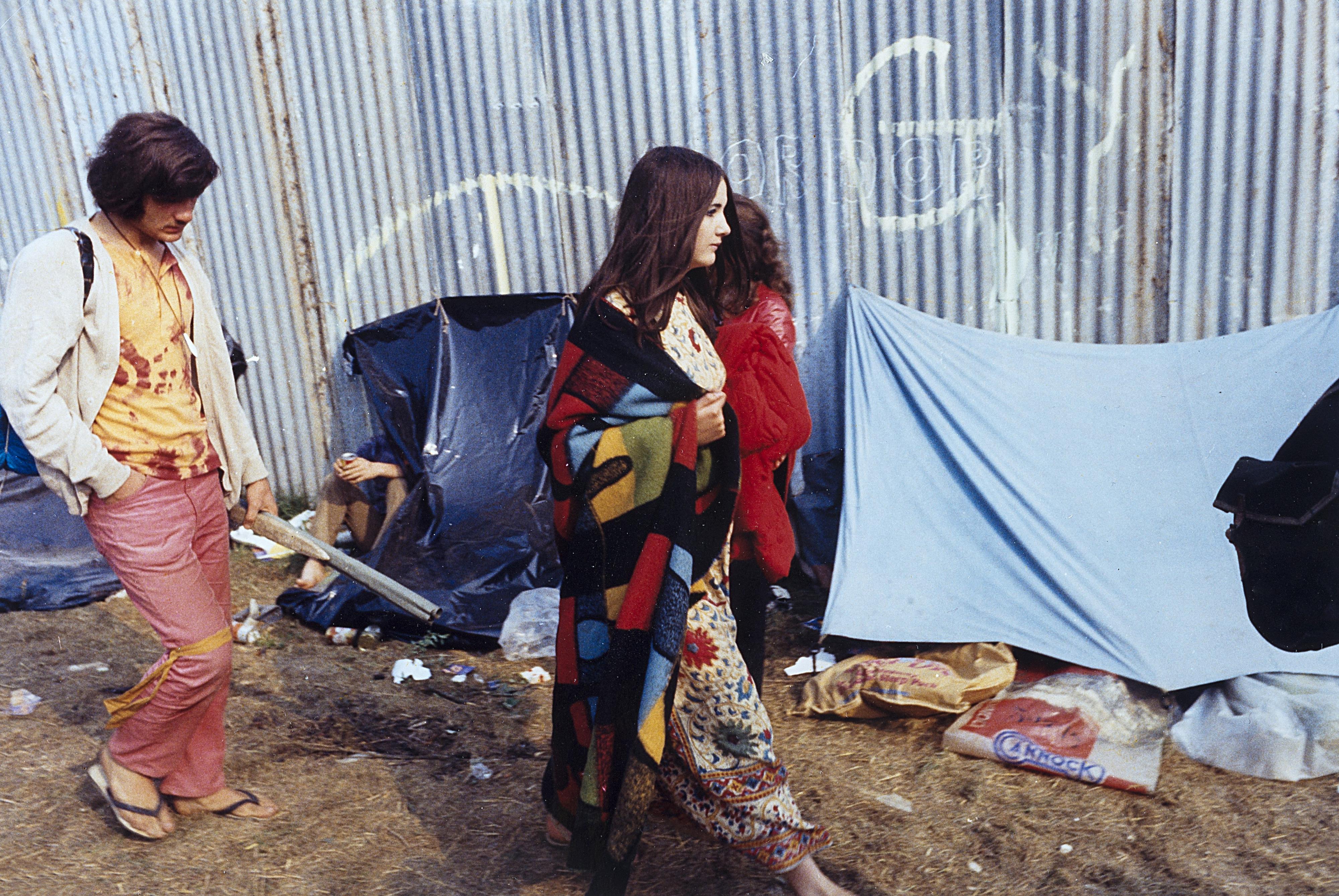 Franco Vaccari - Pop festival isola di Wight 1970