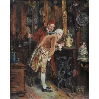 François-Adolphe Grison - L\'Amateur D\'Antiquités