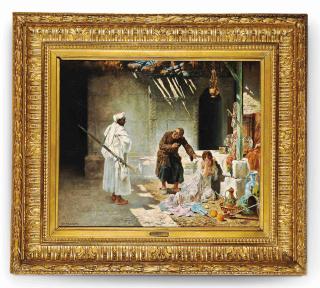 François Adolphe Grison - The Cruel Bargain