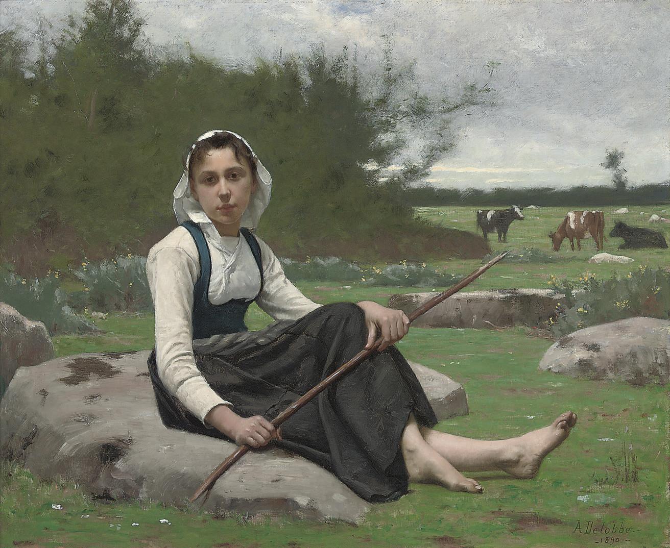 Francois Alfred Delobbe - Corentine