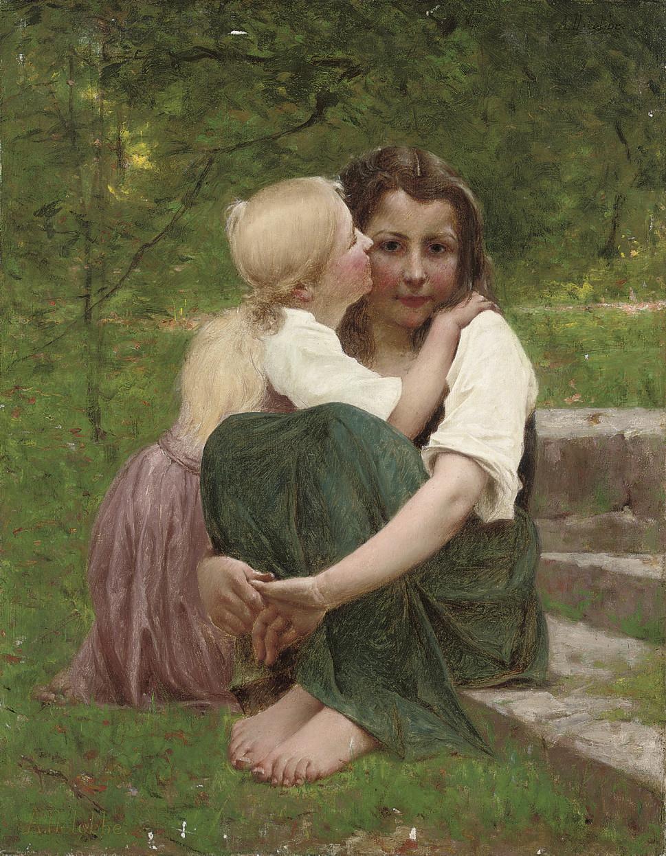 François Alfred Delobbe - Sisterly love