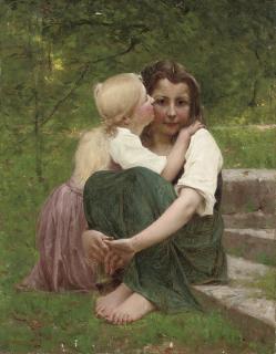 François Alfred Delobbe - Sisterly love