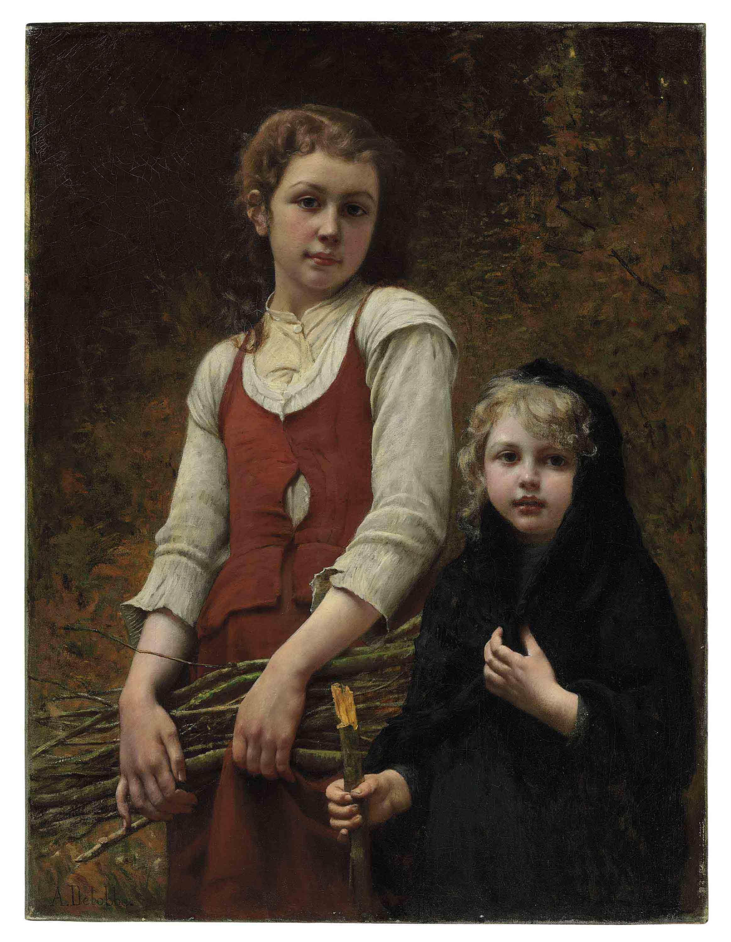 Francois Alfred Delobbe - The Faggot Gatherers