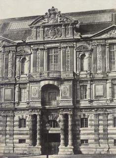 Francois Alphonse Fortier - Pavillon de la Bibliothèque du Louvre des Monuments de Paris
