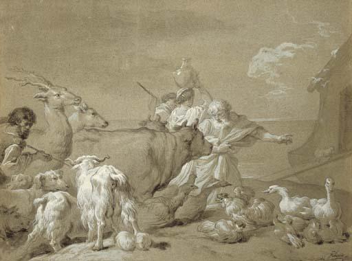 François-André Vincent - Noah entering the Ark