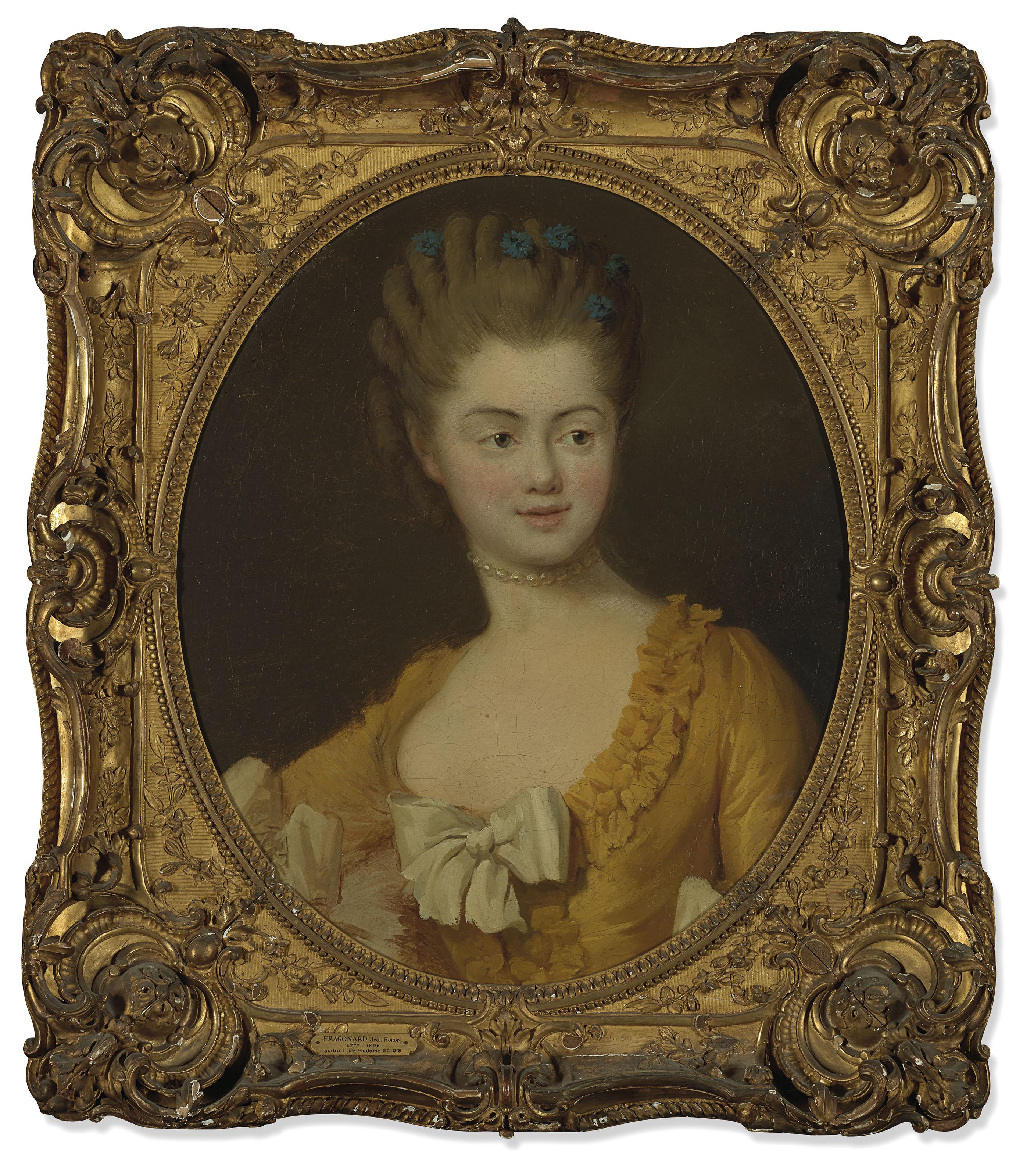 François-André Vincent - Portrait de Catherine-Suzanne Griois, sœur de l\'artiste