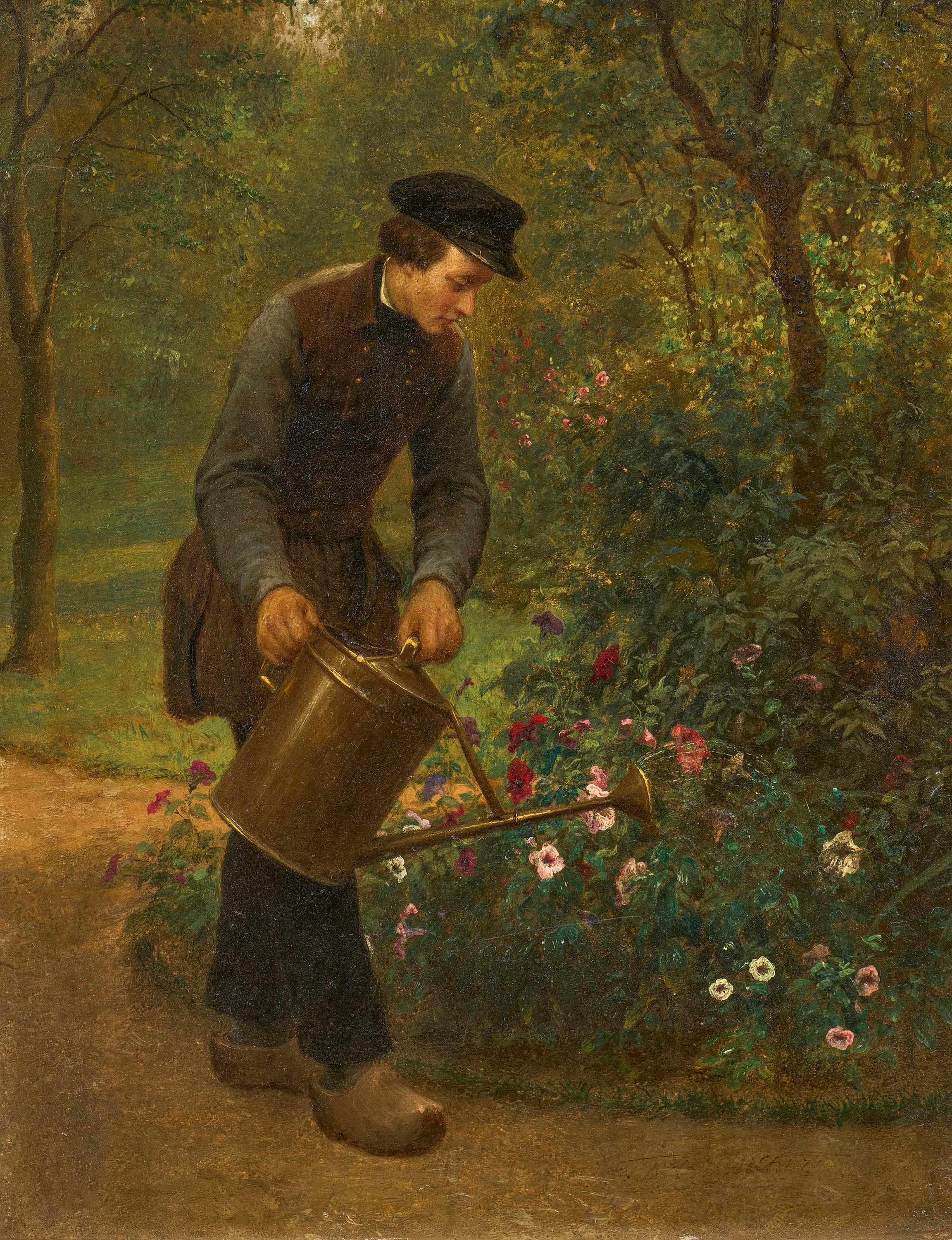 Francois Antoine De Bruycker - Der Gärtner.