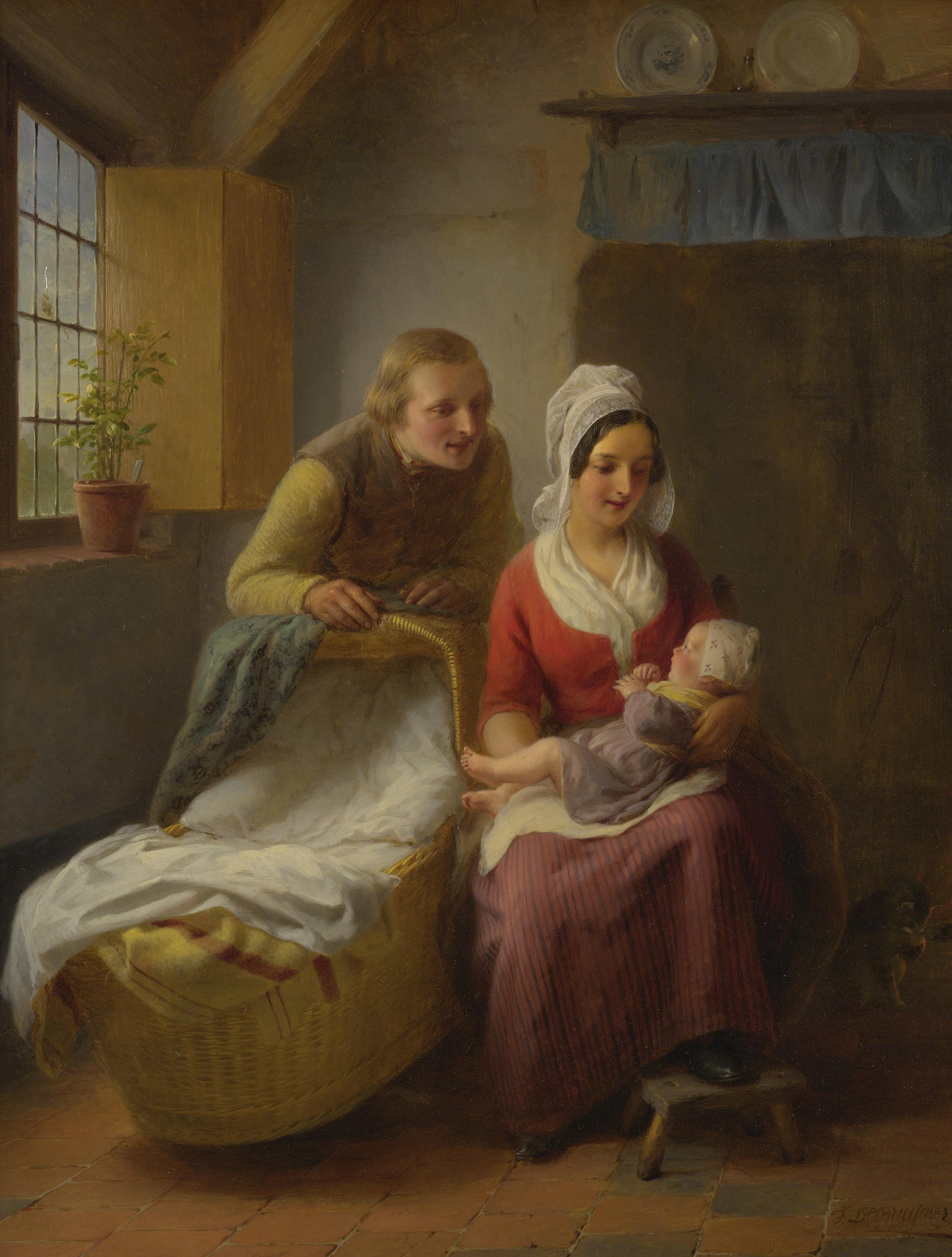 François Antoine De Bruycker - The First Born