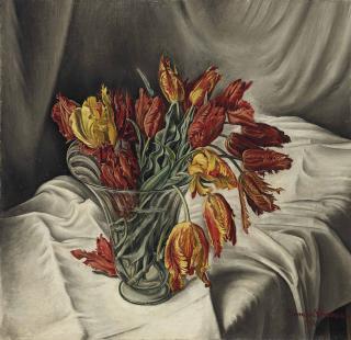 Francois Barraud - Tulipes perroquets, 1931