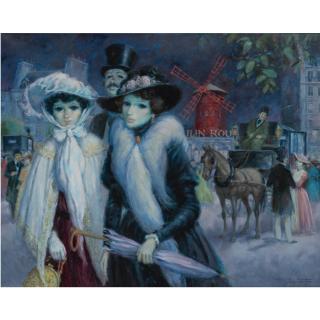 François Batet - Le Moulin Rouge