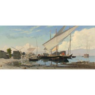 François Bocion - Le Chargement De Bois The Wood Loading