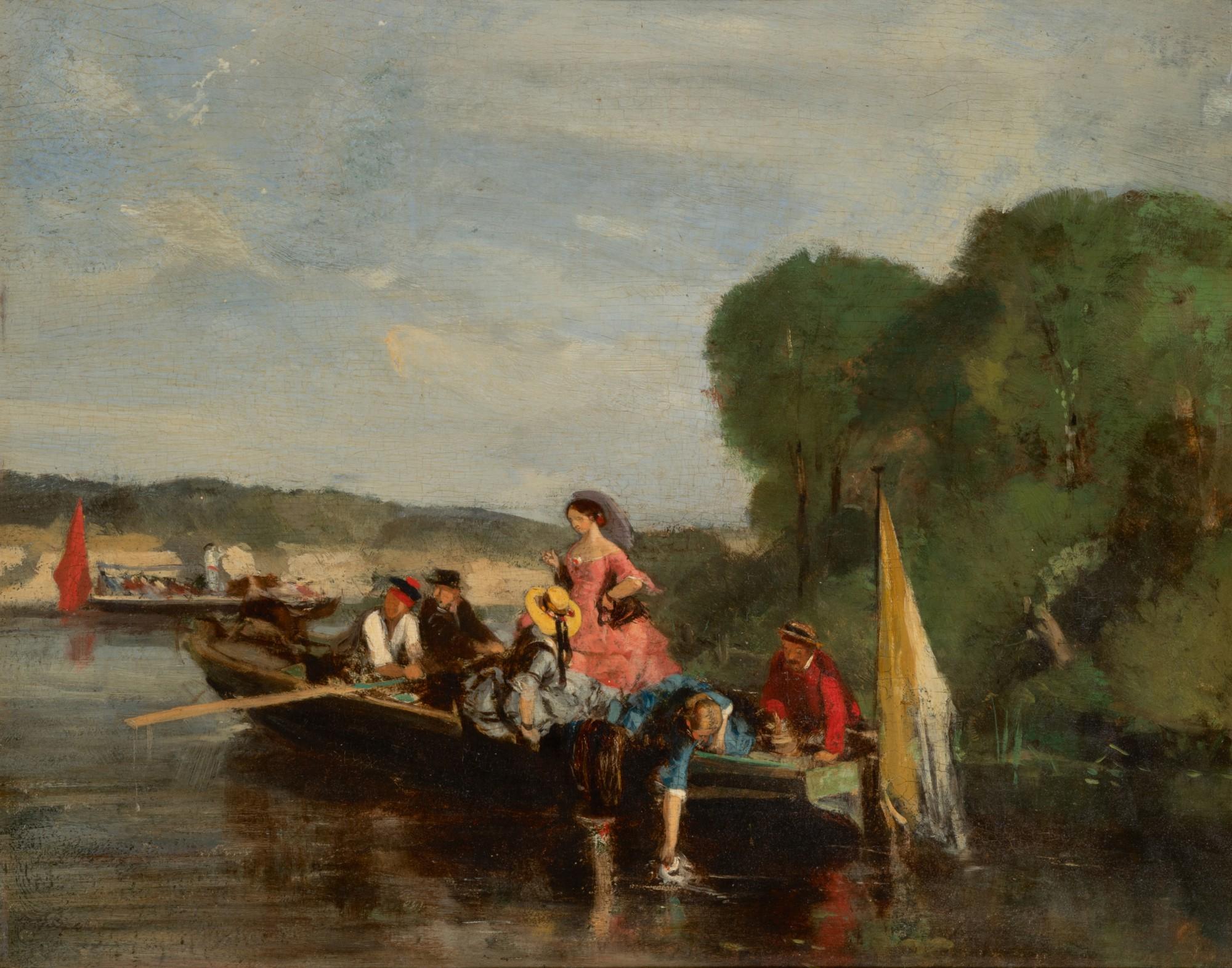 François Bocion - Promenade Sur La Seine