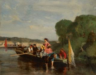 François Bocion - Promenade Sur La Seine