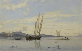 François Bocion - Scène Lémanique, 1879