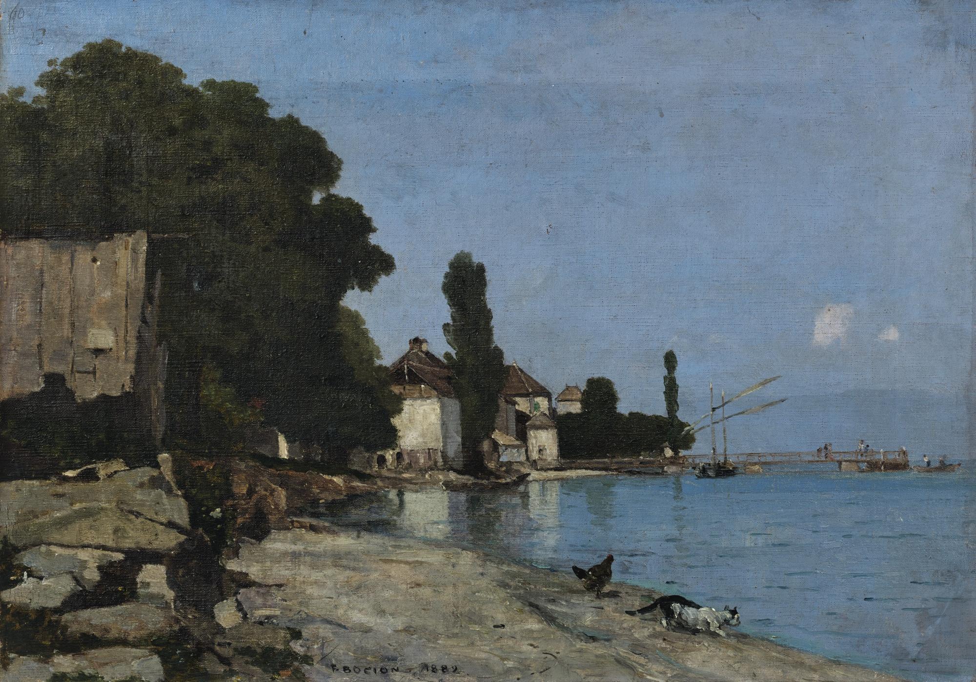 François Bocion - Yvoire, 1882
