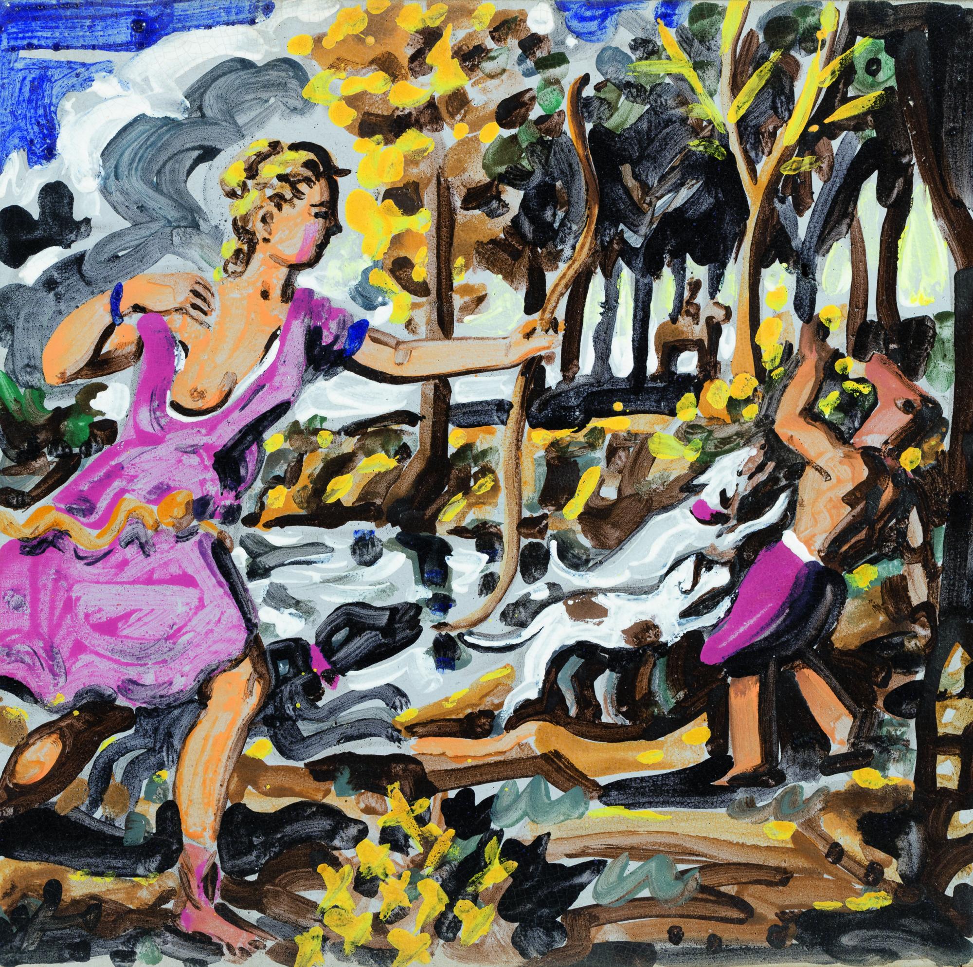 François Boisrond - La Mort D\'Actéon