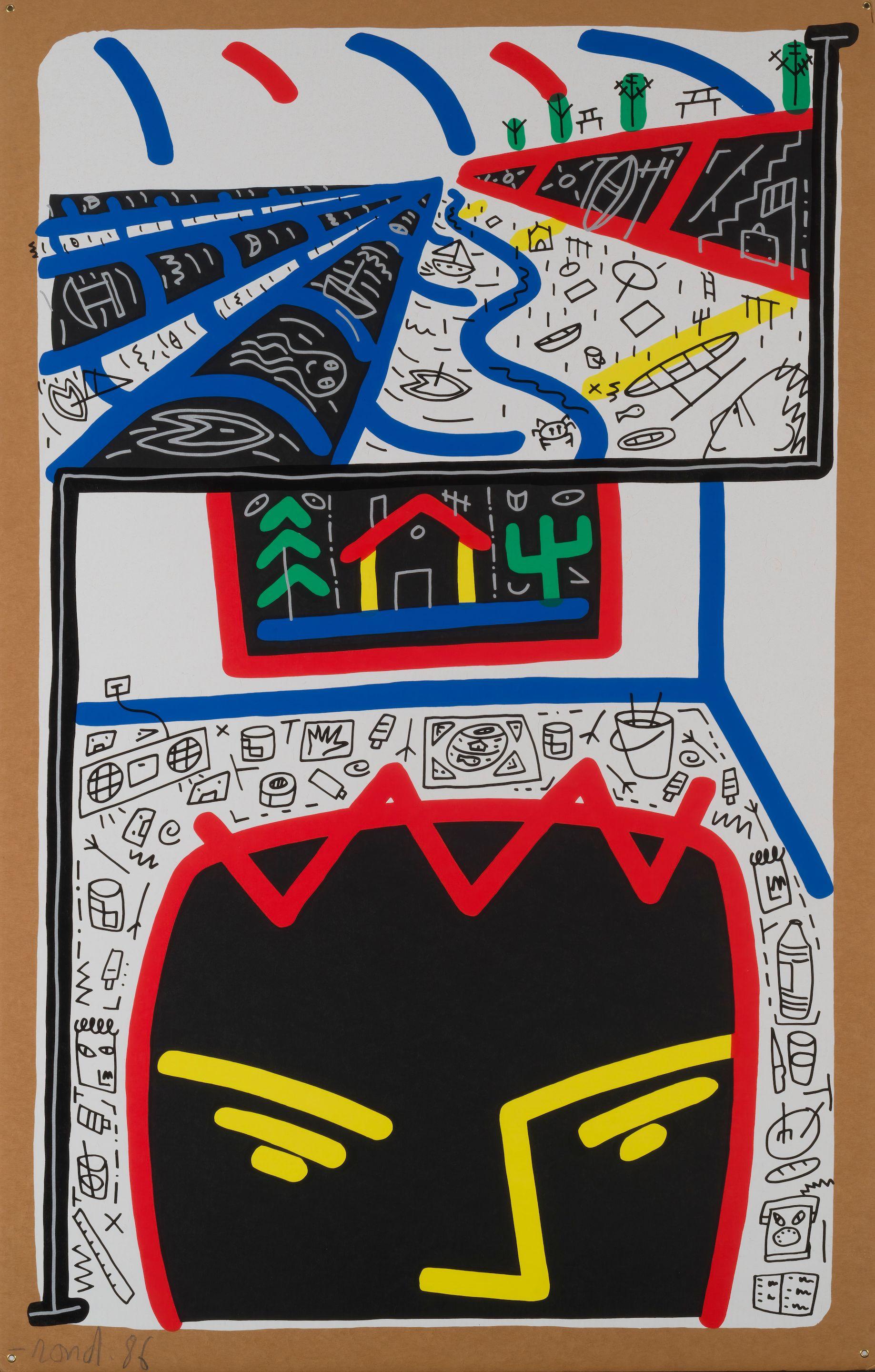 Francois Boisrond - Rêves de plage, 1986