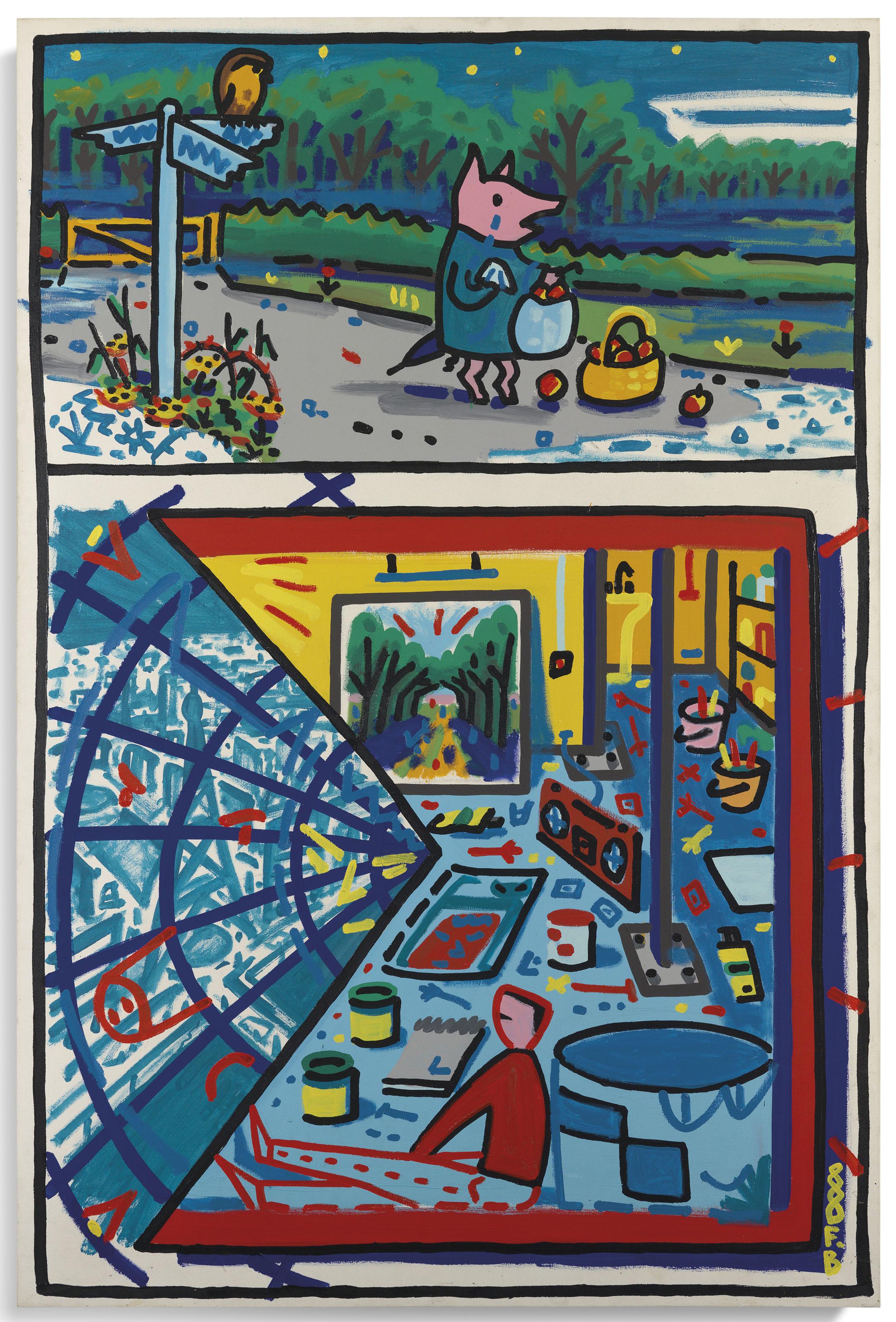 Francois Boisrond - Une sombre histoire de pommes