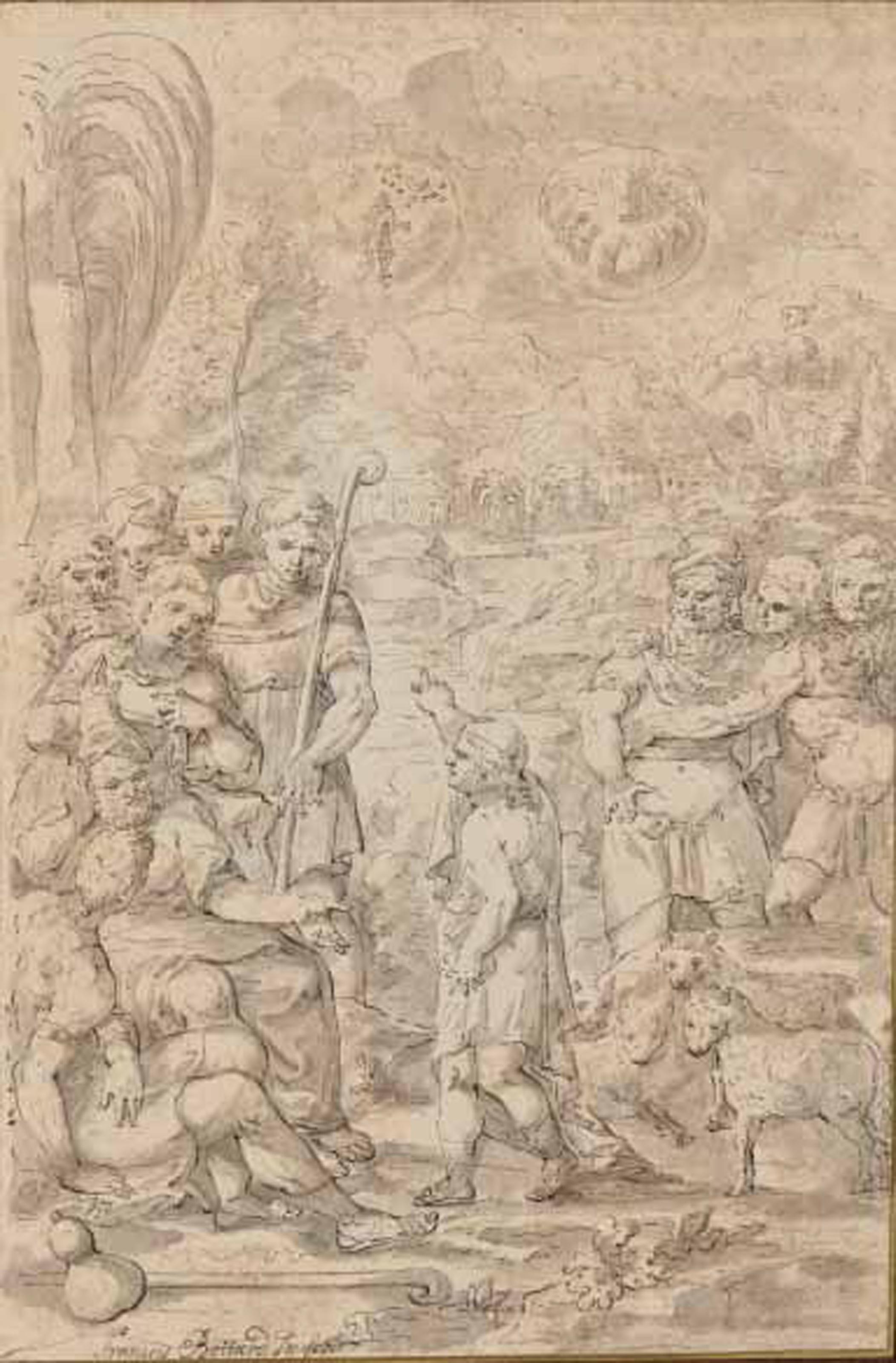 François Boitard - Douze Dessins Représentant Des Scènes De L\'Ancien Testament: Scènes De L\'Histoire De Joseph