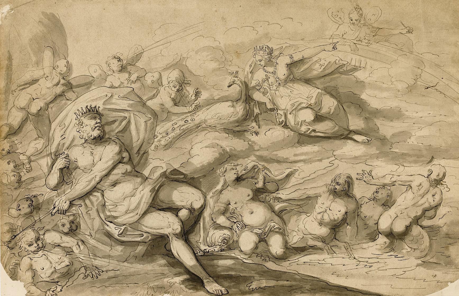 François Boitard - Juno commanding Aeolus to unleash the winds