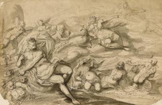 François Boitard - Juno commanding Aeolus to unleash the winds