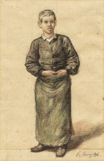 François Bonvin - Jeune apprenti