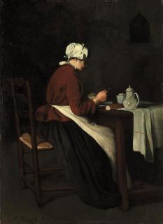 François Bonvin - Le café