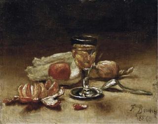 Francois Bonvin - Nature Morte Aux Clémentines