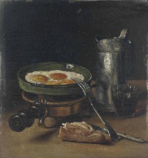 Francois Bonvin - Nature Morte Aux Oeufs