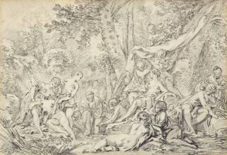François Boucher - Diana And Callisto