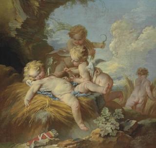 François Boucher - L\'Amour Moissonneur