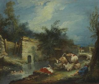 François Boucher - Le Repos des bergers