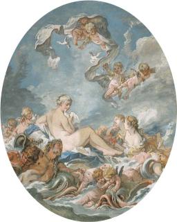 François Boucher - The Birth and Triumph of Venus