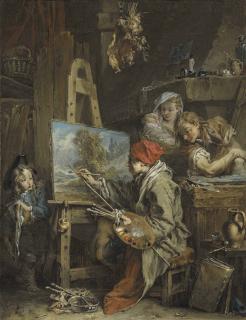 François Boucher - The Landscape Painter