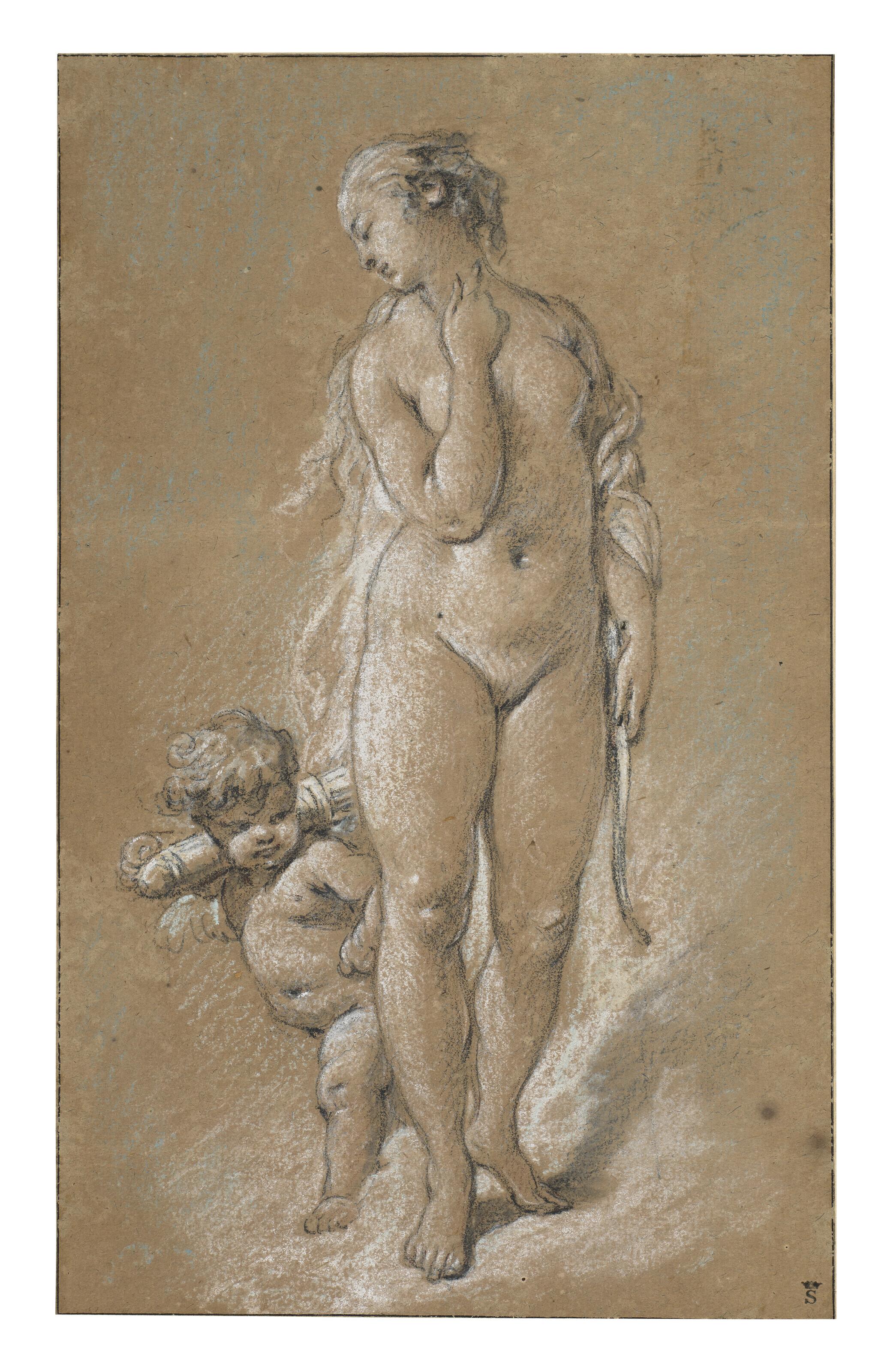 François Boucher - Venus and Cupid