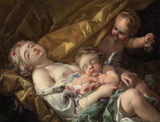 François Boucher - Venus and Putti