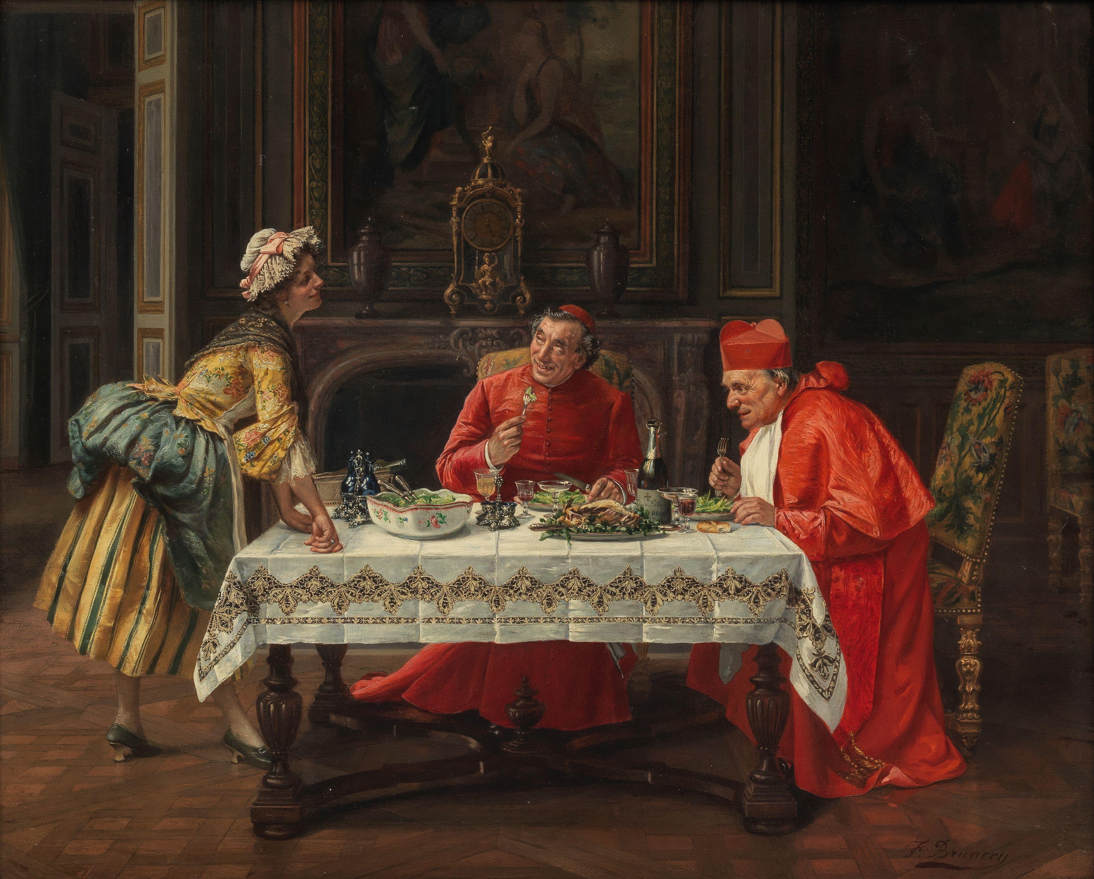 François Brunery - A hearty meal