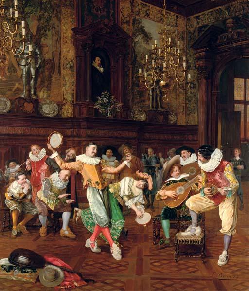 François Brunery - The court musicians