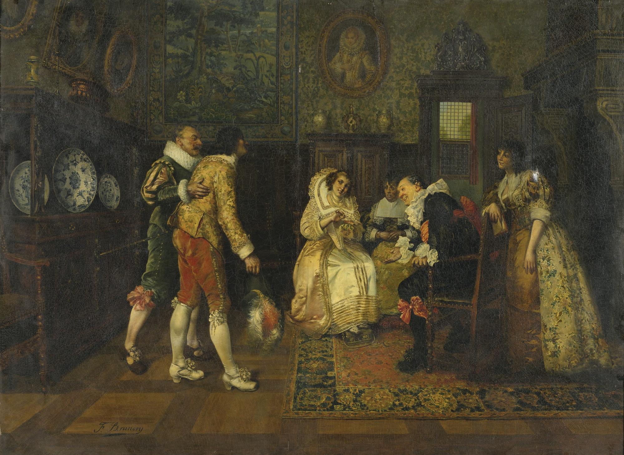 François Brunery - The Prospective Suitor