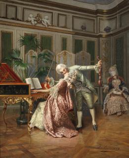 François Brunery - The Stolen Kiss